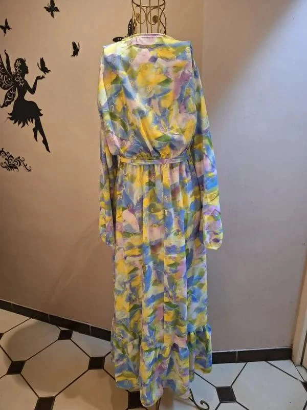 Vestido largo multicolor – photo 4